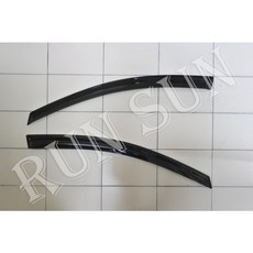 RUN SUN 車燈 車材 全新日產 TIIDA 騏達 4D 4門 晴雨窗 前2片 台灣製造 遮陽效果佳, 1個