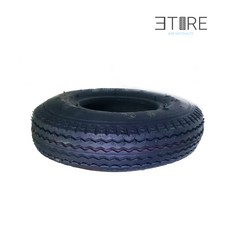 S378 2.802.50-4 9inch 전동휠체어 델리 타이어, 검정, 1개