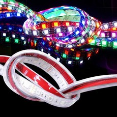 24V LED바 방습 방수 RGB 자동차용 물박이 5M 튜브 64358PC 1(pc)