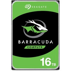 ST16000DM001 씨게이트 바라쿠다 하드디스크 HDD 데스크탑용 512MB 16TB