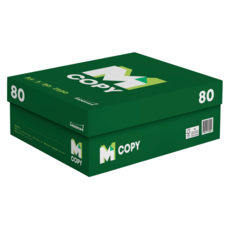 MCOPY 80gsm 복사용지, A3, 1250개