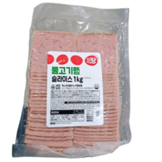 바이오푸드몰_식자재왕 불고기햄 슬라이스, 11개, 1kg