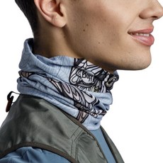 버프 쿨넷 UV차단 앵글러 낚시 물고기패턴 라이선스 스포츠 넥웨어, AI TARPON STEEL, 1개