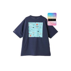 COLUMBIA 요나스 컬렉션 공용 크레스트 투 벨리 그래픽 반팔 티셔츠 133680