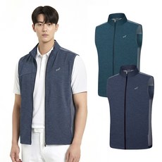 BTR 비티알 남성 여름 메쉬 은은 스트라이프 골프 조끼 BSC073UV3M