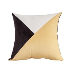 국내산 등쿠션솜 대형 대쿠션솜 등받이솜 바디필로우, 1개, HS168-컬러 블록 삼각형