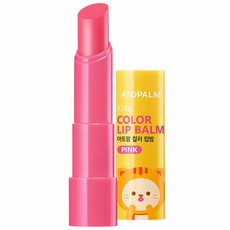 ATOPALM 愛多康兒童潤色護唇膏（紅色/粉色）3.3g 韓國兒童天然保濕安全護唇, 1個, 粉色（26.12.05）, 粉色