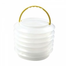 자바라물통 대형 60x30mm 미술용품 단아미 노마드 캠핑 접이식 물통