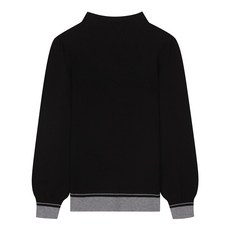 베스띠벨리 비숍 슬리브 배색 하이넥 풀오버 BJUCX2949 B 553304