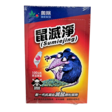 奧除 鼠滅淨 100g, 1個, 宅配-【1單最多1箱48盒】