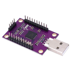 CJMCU FT232H 고속 다기능 모듈 USB to JTAG UART/FIFO SPI/I2C 모듈, 01 Purple, 1개