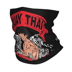 무에타이 태국 반다나 겨울 넥워머 방풍 랩 페이스 스카프 스키 격투 스포츠 가이터 헤드밴드, 6. 17