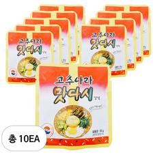 동방푸드마스타 페퍼햅 고추나라 맛다시 양념, 60g × 10개, 10개, 60g