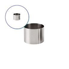 쌍문상회 지금 필요한 떡틀 원형틀 초미니 원형떡틀 떡케이크만들기 스텐떡틀 떡만들기 떡케이크틀 9cmx7cm 31872EA, 본상품