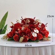 태국 릴리와디 꽃 조화 인공 수반용 장식 수제 화이트100송이 7cm, 레드 레드 팬 스타일 60cm 기타 사이즈 문의