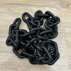 WULA 仿真鐵鍊 假鐵鍊道具 塑膠鍊子 萬聖節鍊子 黑白無常鐵鍊 七爺八爺道具