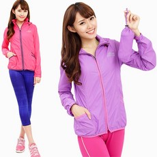 戶外趣 防曬外套 女極輕量防潑水修身可拆帽抗UV防曬外套(PL-15 四色可選)