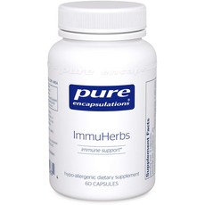 Pure Encapsulations 橄欖葉&舞菇膠囊, 60顆, 1罐