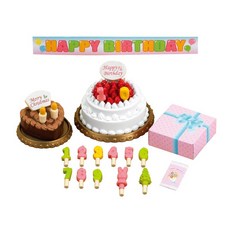 실바니아 패밀리 가구 생일 케이크 세트