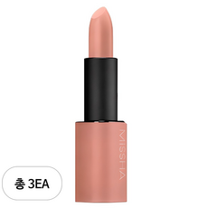 미샤 데어 루즈 벨벳 립스틱, 3개, 베이지크
