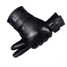 가죽장갑 PU가죽 방한 오토바이 장갑 스크린 터치 논슬립, PU 오토바이털장갑