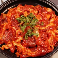 국내산 오리 불고기 주물럭 연탄불고기 캠핑요리 홈파티 매콤 오리연탄불고기, 1개, 500g