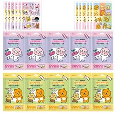 카카오프렌즈 썸머케어패치, 캐릭터혼합해서, 3개, 7.2g