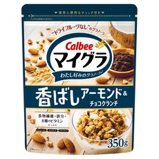 가루비 마이구라 고소한 아몬드 & 초코 크런치, 350g, 1개