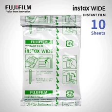 10-100 매 Fujifilm Instax 5 인치 와이드 필름 인스턴트 카메라 용 흰색 가장자리 300/200/210/100/500AF, 07 White 10 Sheets