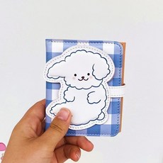 兔兔女孩可愛B5便簽本 學生學習計劃紙, 1個, 藍格子錢包