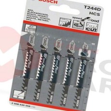 목재용 T244D 직소날 절단 커터 5개입 가정용 56697EA 1(pc), 5개입 2608630058