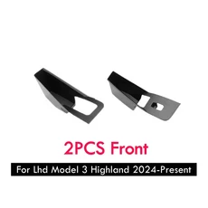 LHD 테슬라 모델 Y 주니퍼 2025 ABS 도어 핸들 수납함 모델 3 하이랜드 24-25 도어 사이드 포켓 팔걸이 승, 03 2PCS for Highland