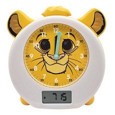 LEXiBOOK 디즈니 스티치 마이 슬립 컴패니언 알람 시계 야간 조명 새벽 시뮬레이터 및 스토리텔러 전원 코드 포함 블루 RLT100D 275604 799650, Disney Stitch