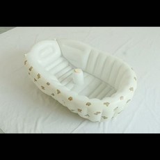 可摺疊充氣嬰兒洗澡盆 新生兒浴盆, 全身熊充氣浴盆905025
