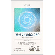 맛있게 먹는 약국 레몬맛 젖산마그네슘250 영양제 락트산 마그네슘분말 추천 파우더, 1개, 30정