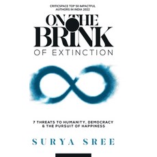 (영문도서)On the Brink of Extinction: 7 Threats to Humanity Democracy & the Pursuit of Ha... Hardcover, Notion Press, English, 9798900234571