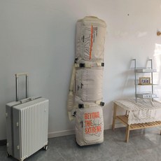 스키 휠백 캐리어 스노우보드 수납 방수 백팩 보관가방, 옵션 16, 1개