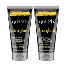 [해외직구] 갓투비 울트라 글루드 인빈서블 스타일링 헤어 젤, 170g, 2개