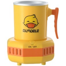 살얼음 슬러시기계 급속냉동기 맥주 냉각컵 아이스컵 미니제빙기 빠른냉동, (옐로우카모) 온/냉형