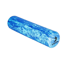 지압 긴 폼롤러, 1개, 문라이트블루