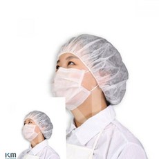 식당모자 크린룸용 부직포 방진캡 모자 100개입 공공시설 단체급식 79000EA 1EA, 본상품