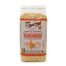 밥스 레드 밀 2531C244 통곡물 수수 680.39 그램 Bob's Red Mill 2531C244 Whole Grain Sorghum 24 Ounce, 1개입, 1개, 680g