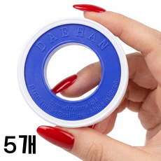 국산 대한불소정품 테프론테이프 고내열성 고밀도 국산정품, 5개