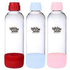 【BubbleSoda】 氣泡水機(專用1公升水瓶), 粉藍