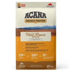 ACANA 愛肯拿 農場挑嘴犬無穀乾飼料, 放養雞肉 + 火雞肉, 11.4kg, 1袋