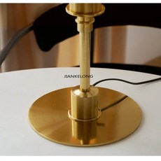 유리 독서 LED 책상등 북유럽 모던 거실 장식 미니멀리스트 홈 아트 고급 테이블 램프, 04 Pink gold-D28cm, 02 cold light, 04 EU Plug