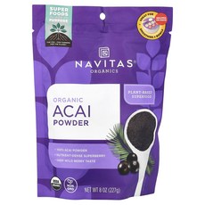 Navitas Organics 아사이 분말 227g(8oz), 3개, 226g