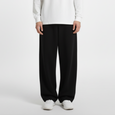 언더프 남성용 트레이닝 바지 일자 밴딩 팬츠