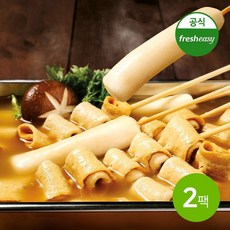 프레시지 캠핑포차 어묵물떡꼬치 430g x2팩