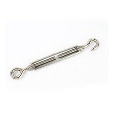 턴버클 볼트 후크 리깅 아이 스크류 와이어 로프 텐셔닝 강화제 타이트 커넥터 M4/M5/M/M8 304SS, 02 O to C, 02 M